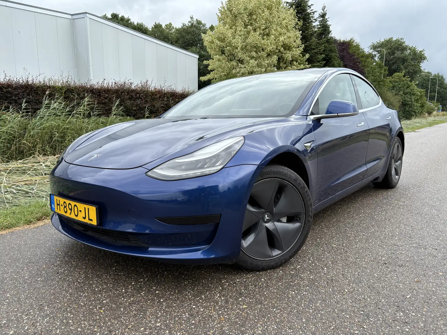 Tesla Model 3 Standard RWD Plus 60 kWh / PANORAMADAK / INCL BTW Blauw - 1
