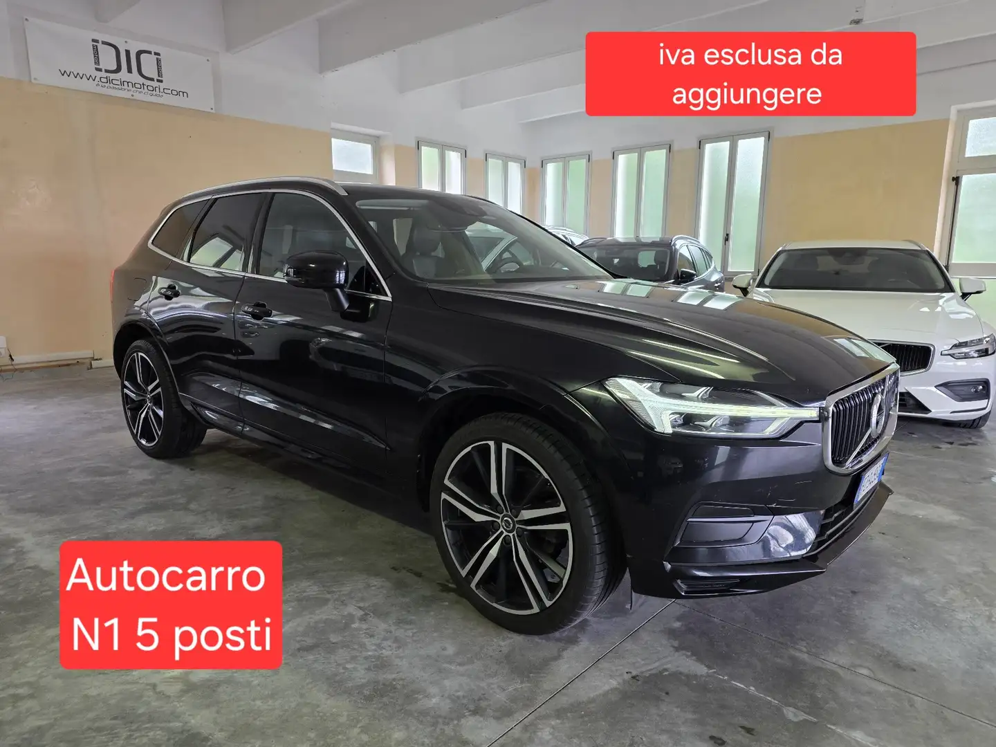 Volvo XC60 2.0 €6D AUTOCARRO N1 5 posti, uniprop +iva Noir - 1
