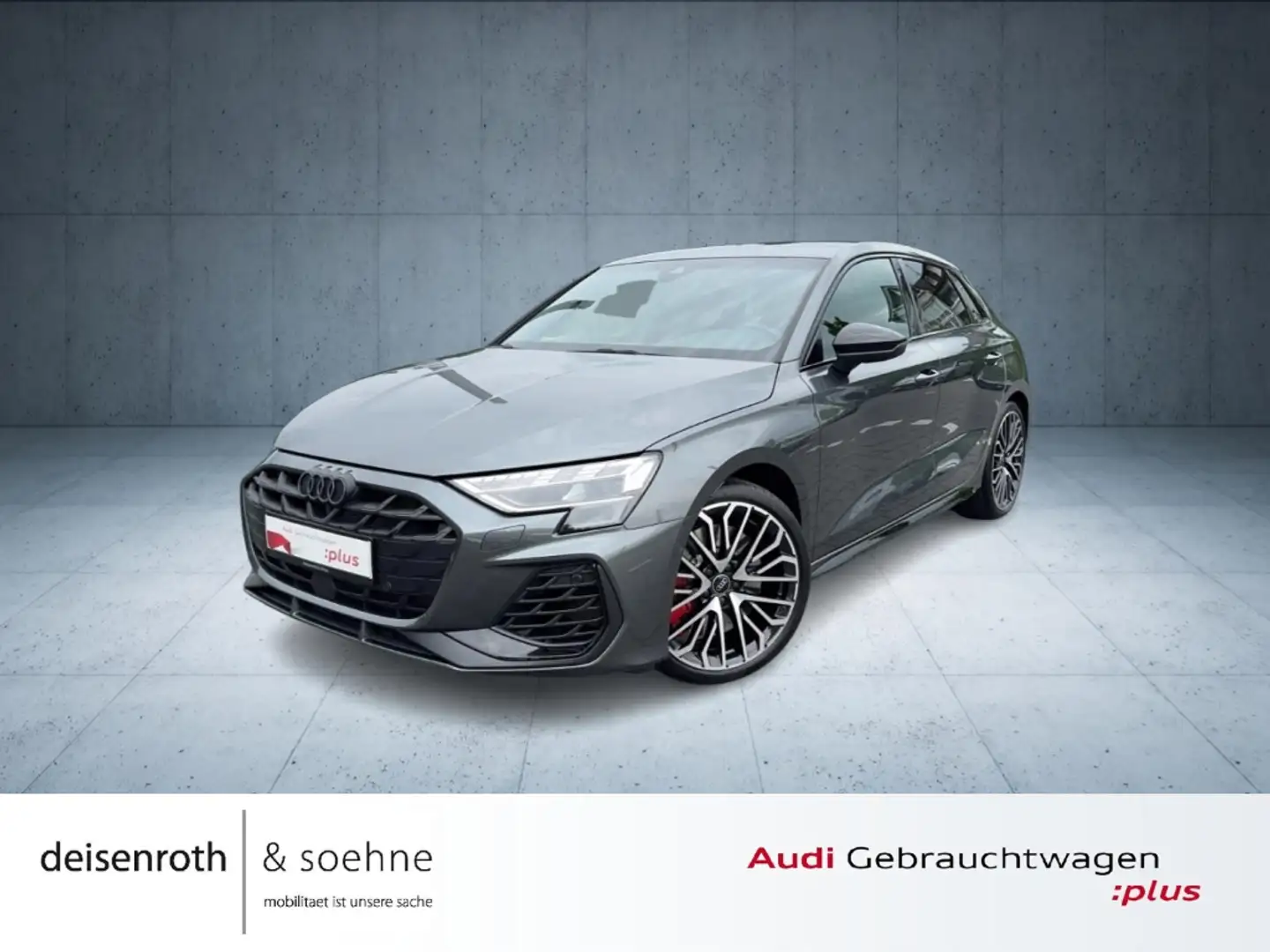 Audi S3 Sportback Matrix/Nav/Leder/19''/Temp/Assist/ASI/SH Gris - 1