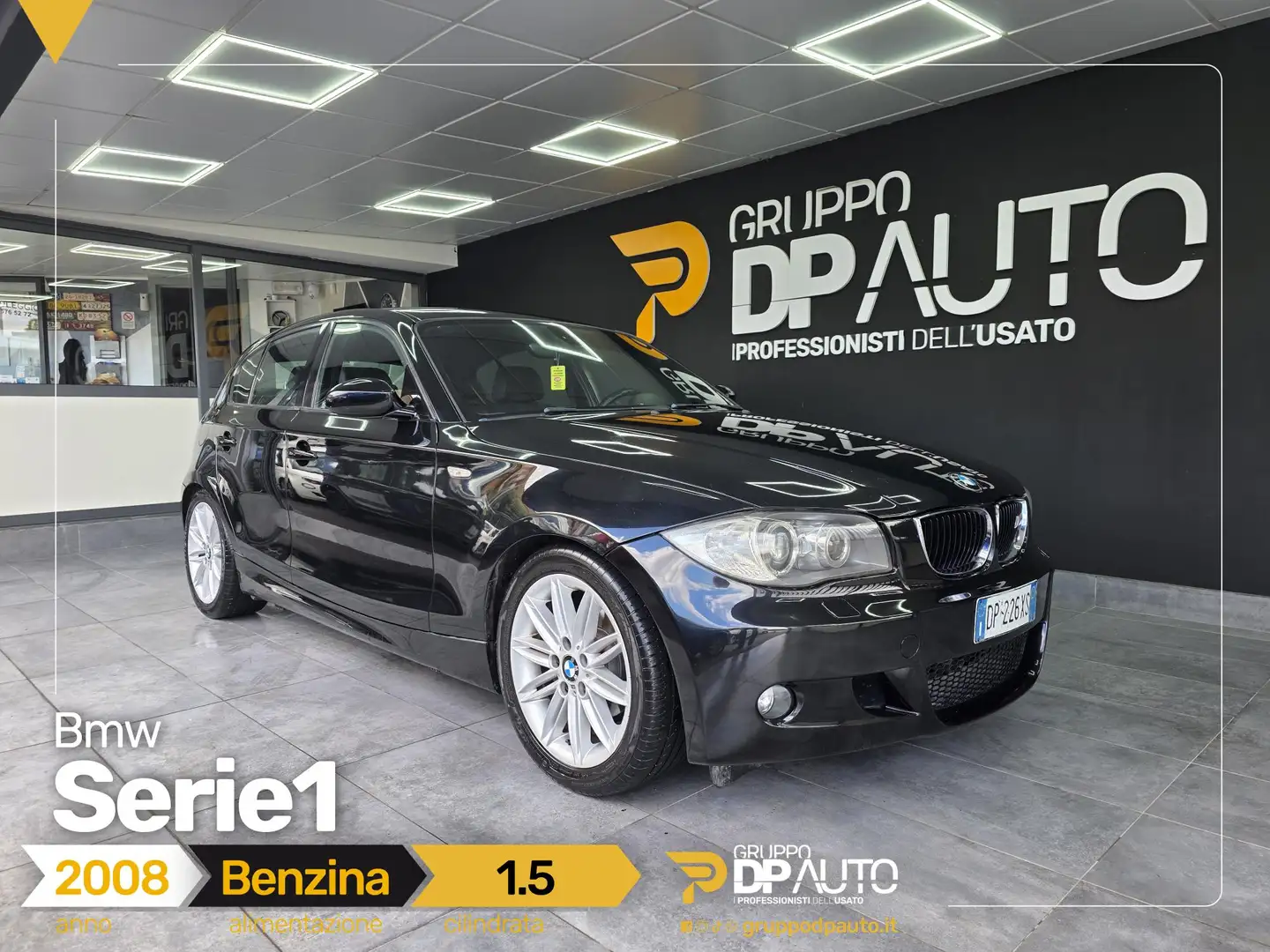 BMW 116 116i 5p M-Sport 122cv Zwart - 1