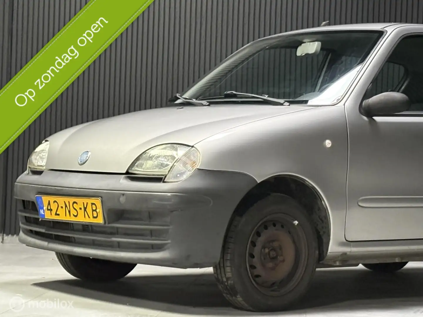 Fiat Seicento 1.1 S - Nieuwe Apk - Nap - Grijs - 2