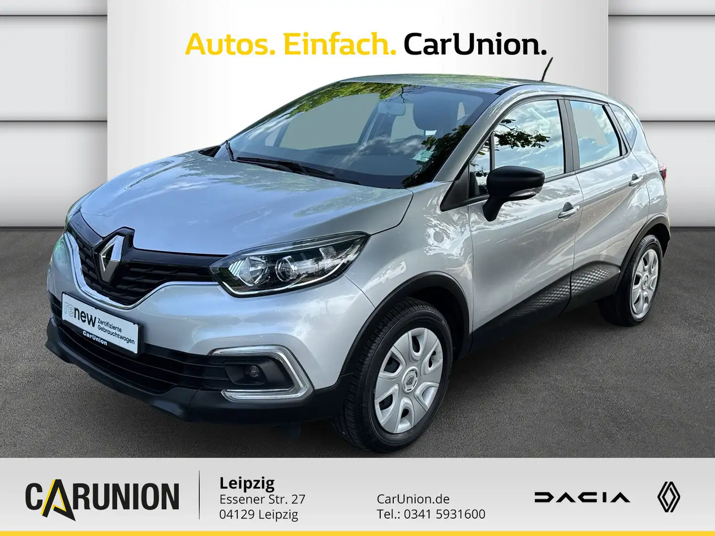 Renault Captur Life TCe 90 Klima Grau - 1