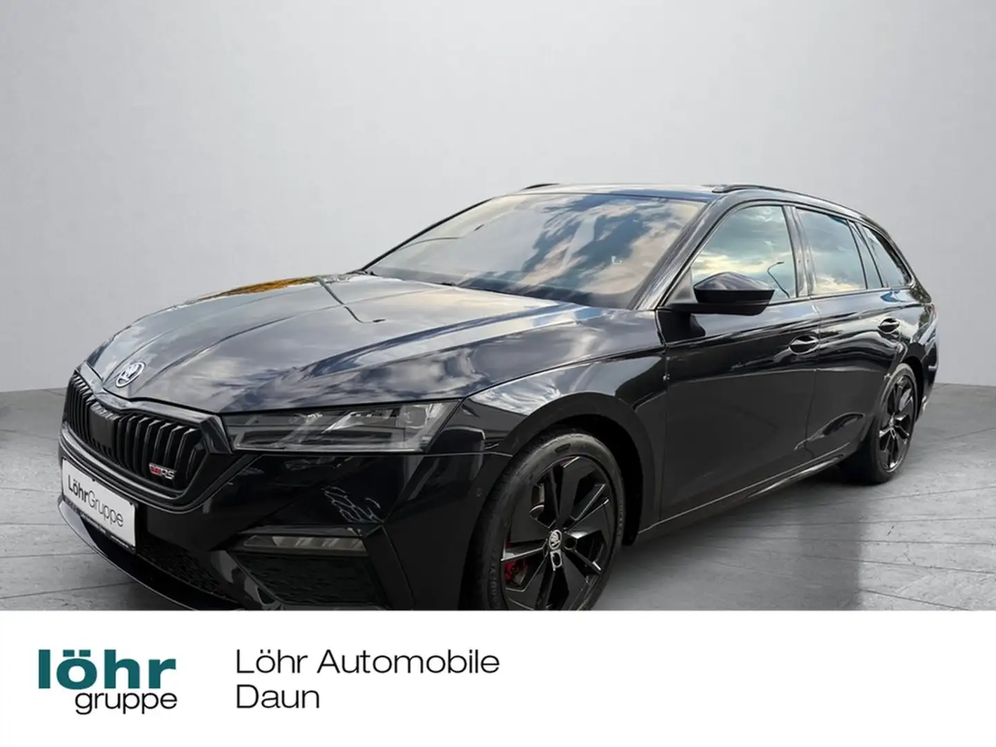 Skoda Octavia Combi RS 2,0 TDI DSG Schwarz - 1
