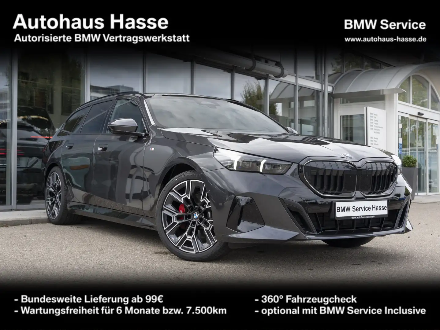 BMW 520 d xDr Tour M-Sport Pro KOMFSITZ AHK H/K DrAs+ Gris - 1