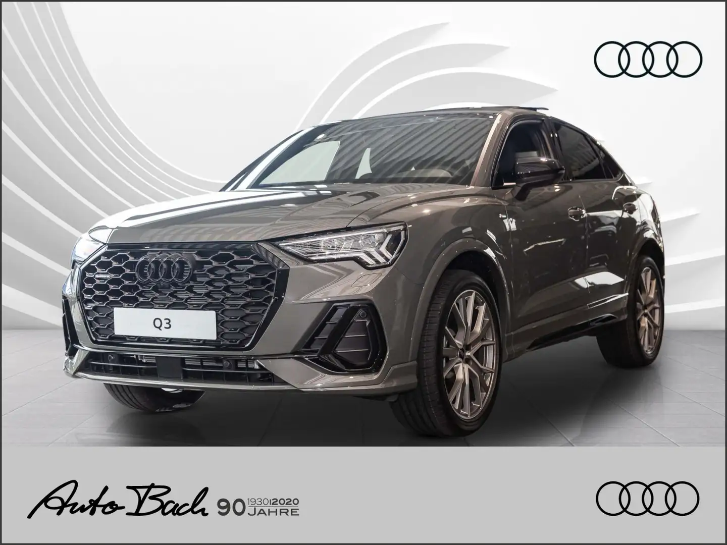 Audi Q3 S-Line 40 TFSI qu. S tronic Panoram Grau - 1