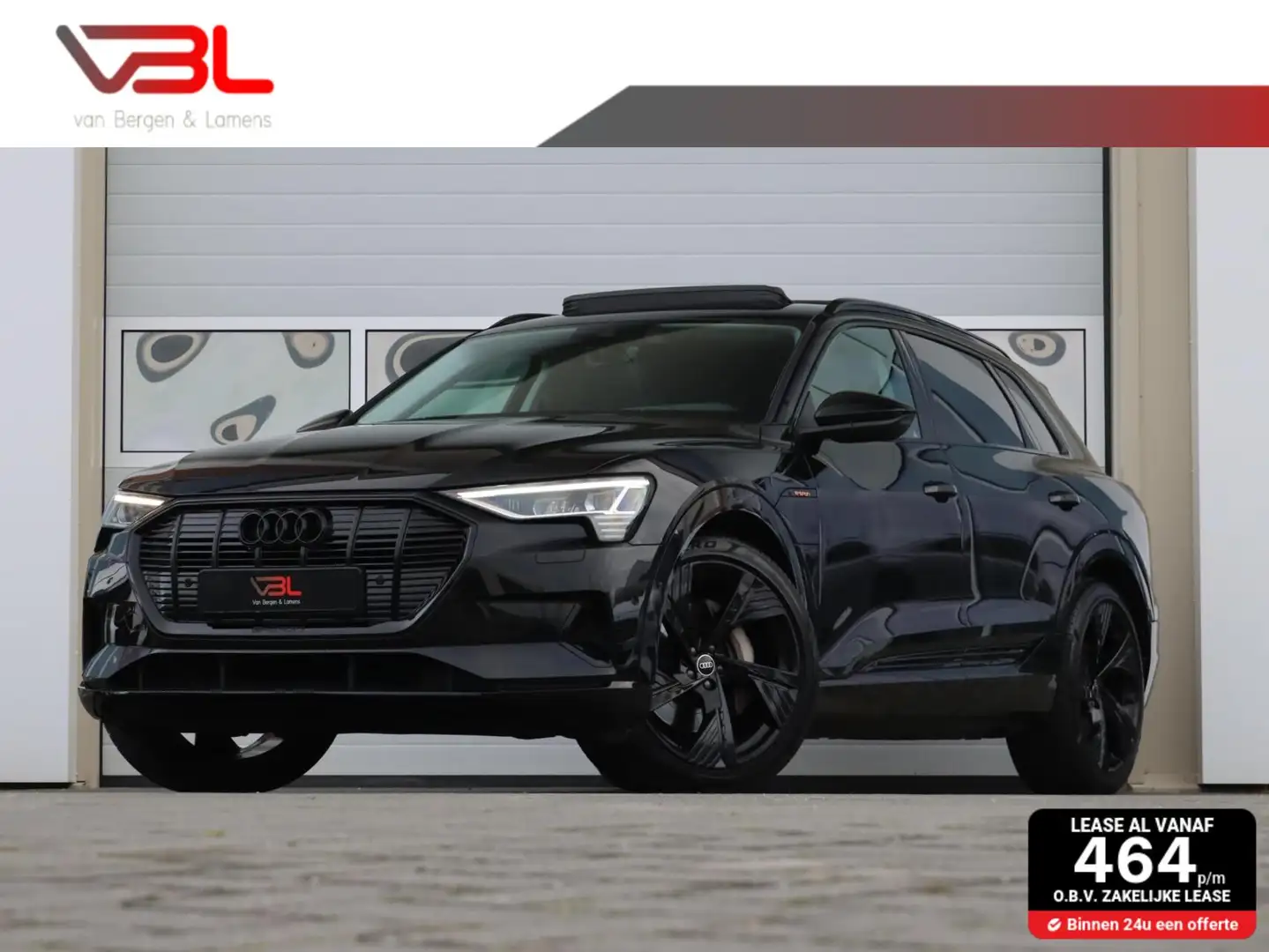 Audi e-tron 50 quattro Launch edition Black | SOH 95% Zwart - 1