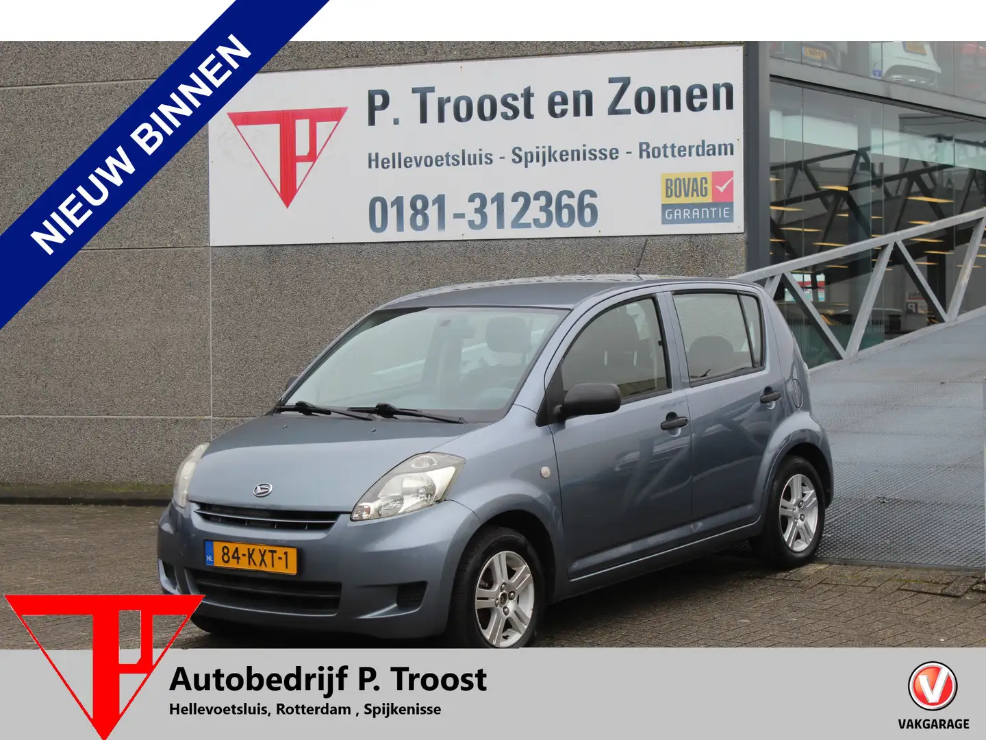 Daihatsu Sirion 2 1.0-12V Premium Airco/Elektrische ramen/Elektris Šedá - 1