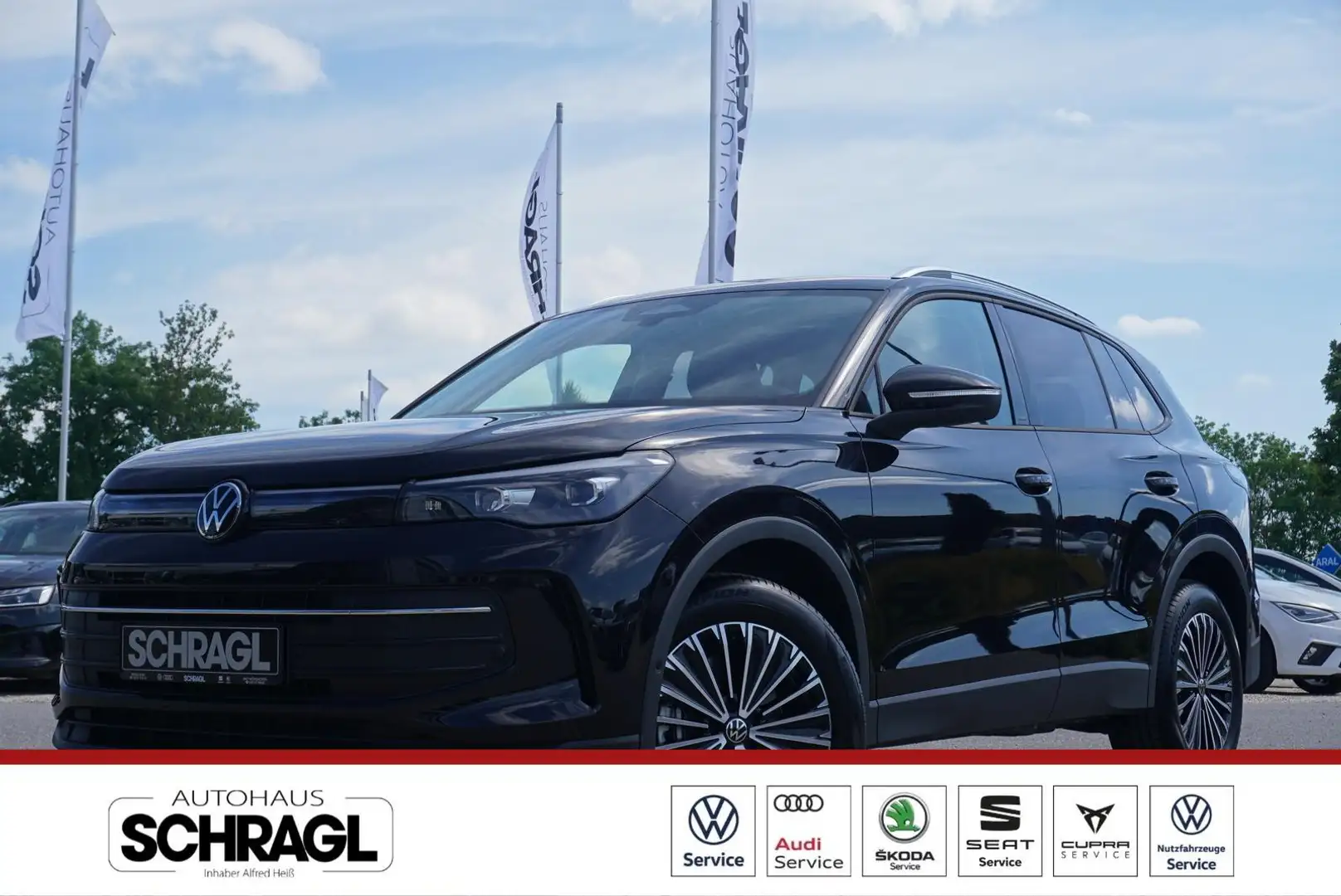 Volkswagen Tiguan 2.0 TDI DSG 4MOTION LIFE NEUES MODELL+AHK Schwarz - 1