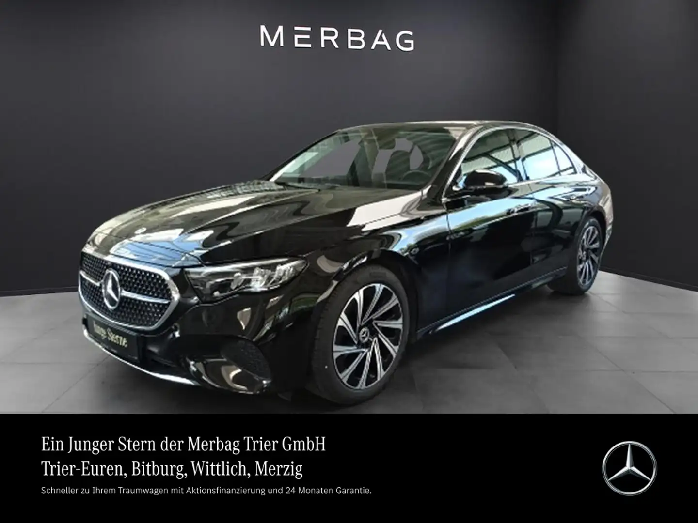 Mercedes-Benz E 200 *Avantgarde Panorama 19" Distro Lim MY24 Schwarz - 1