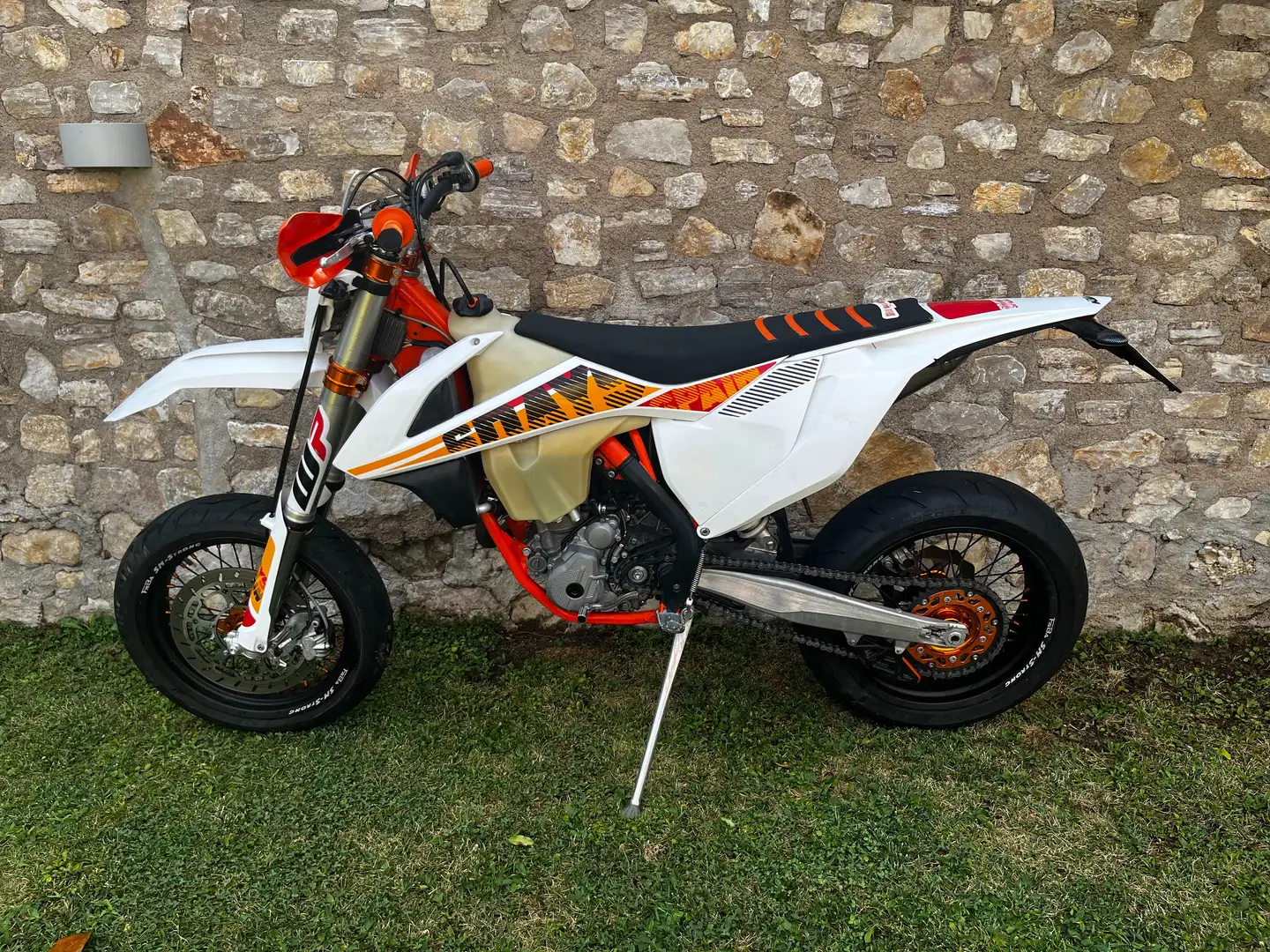 KTM 350 EXC KTM exc six days 2017 Bianco - 1