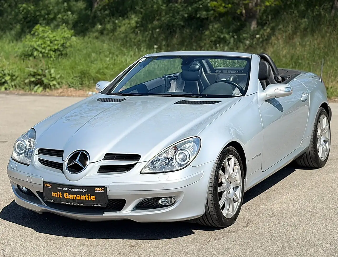 Mercedes-Benz SLK 200 Kompressor Aut. Pickerl ohne Mängel Serviceheft... Silber - 1