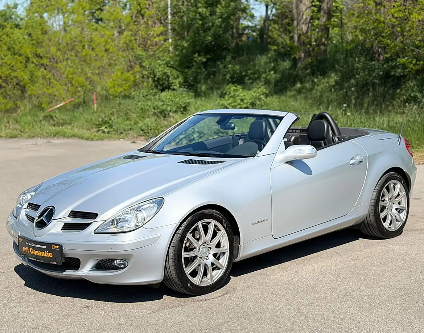 Mercedes-Benz SLK 200 Kompressor Aut. Pickerl ohne Mängel Serviceheft... Silber - 2
