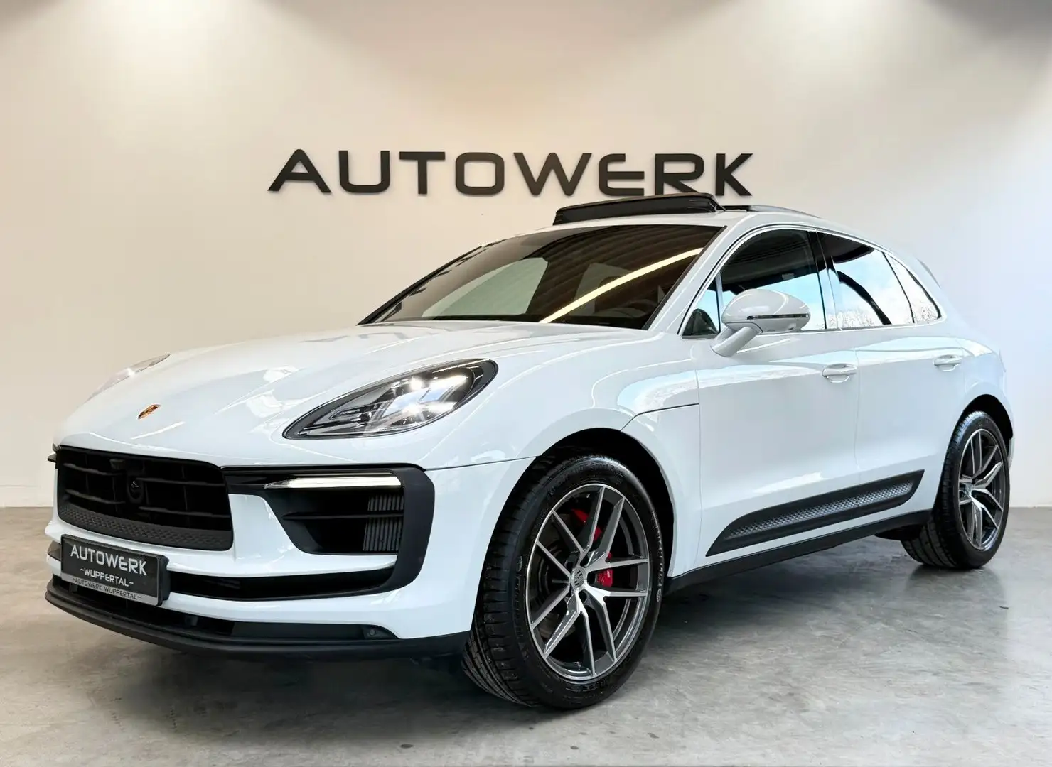Porsche Macan S*360° *LUFTFAHRWERK*PANO*18-Wege*AHK* Weiß - 2