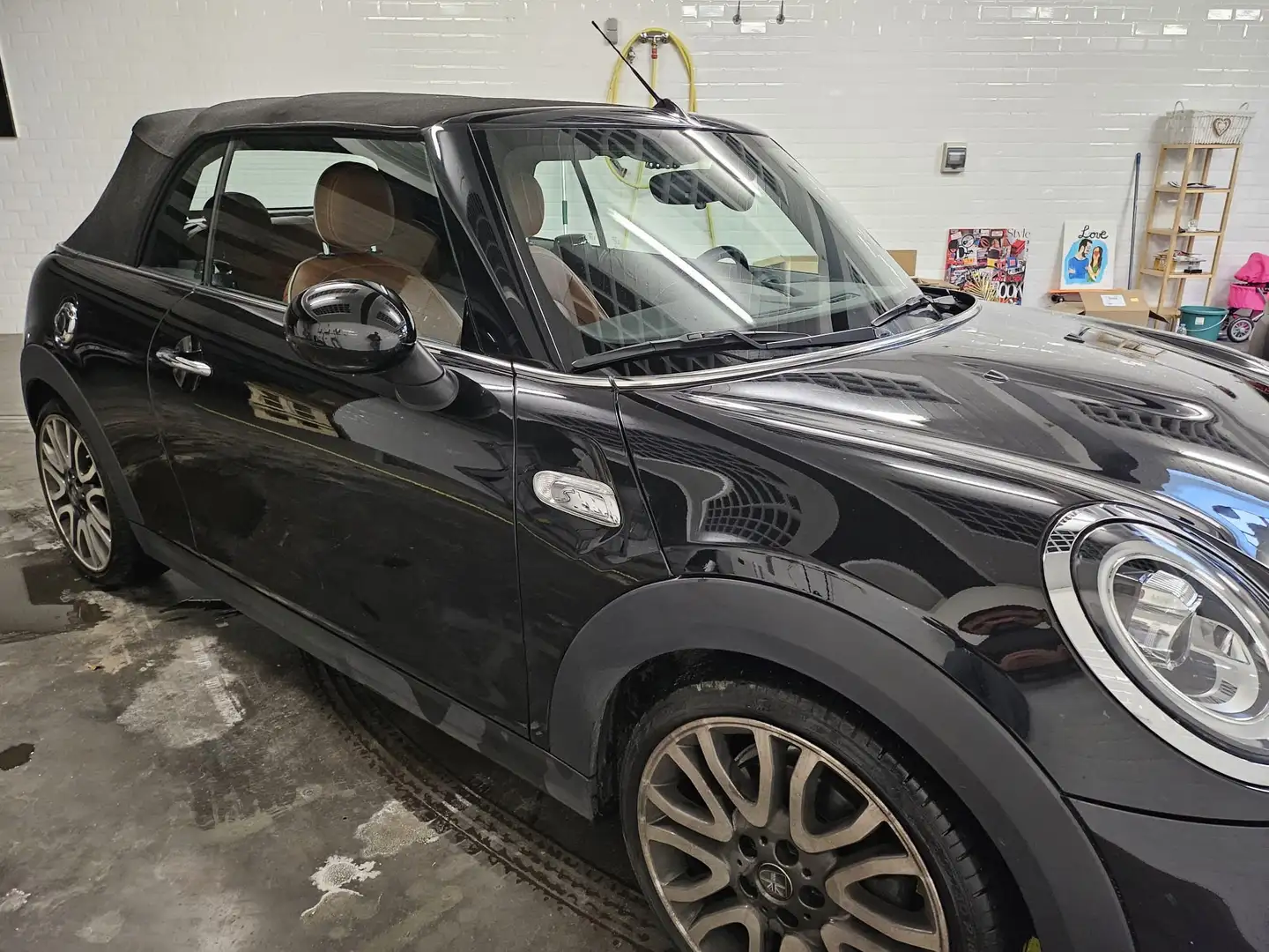 MINI Cooper S Cabrio Mini Cooper S Cabrio Aut. Zwart - 1