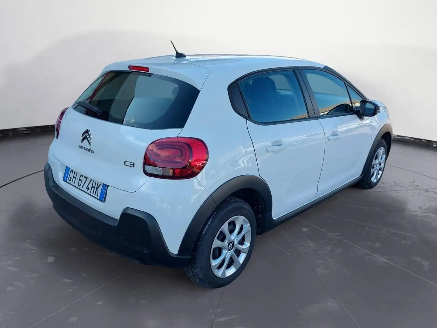 Citroen C3 VAN 1.5 B-HDi 102cv Autocarro 2 posti / IVA esclu Bianco - 2