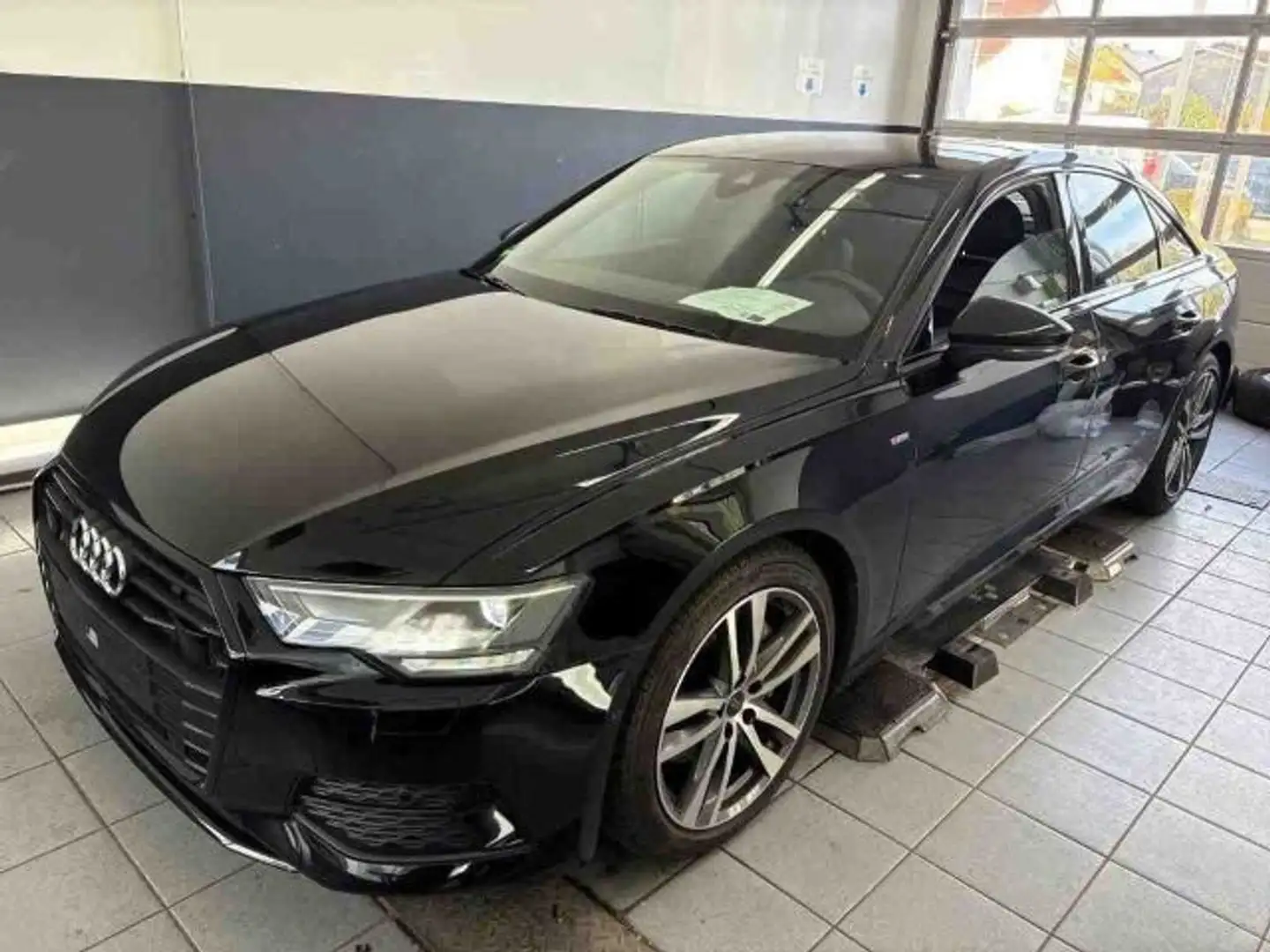 Audi A6 45 TFSI S line AHK Stdhz ACC Navi Schwarz - 2
