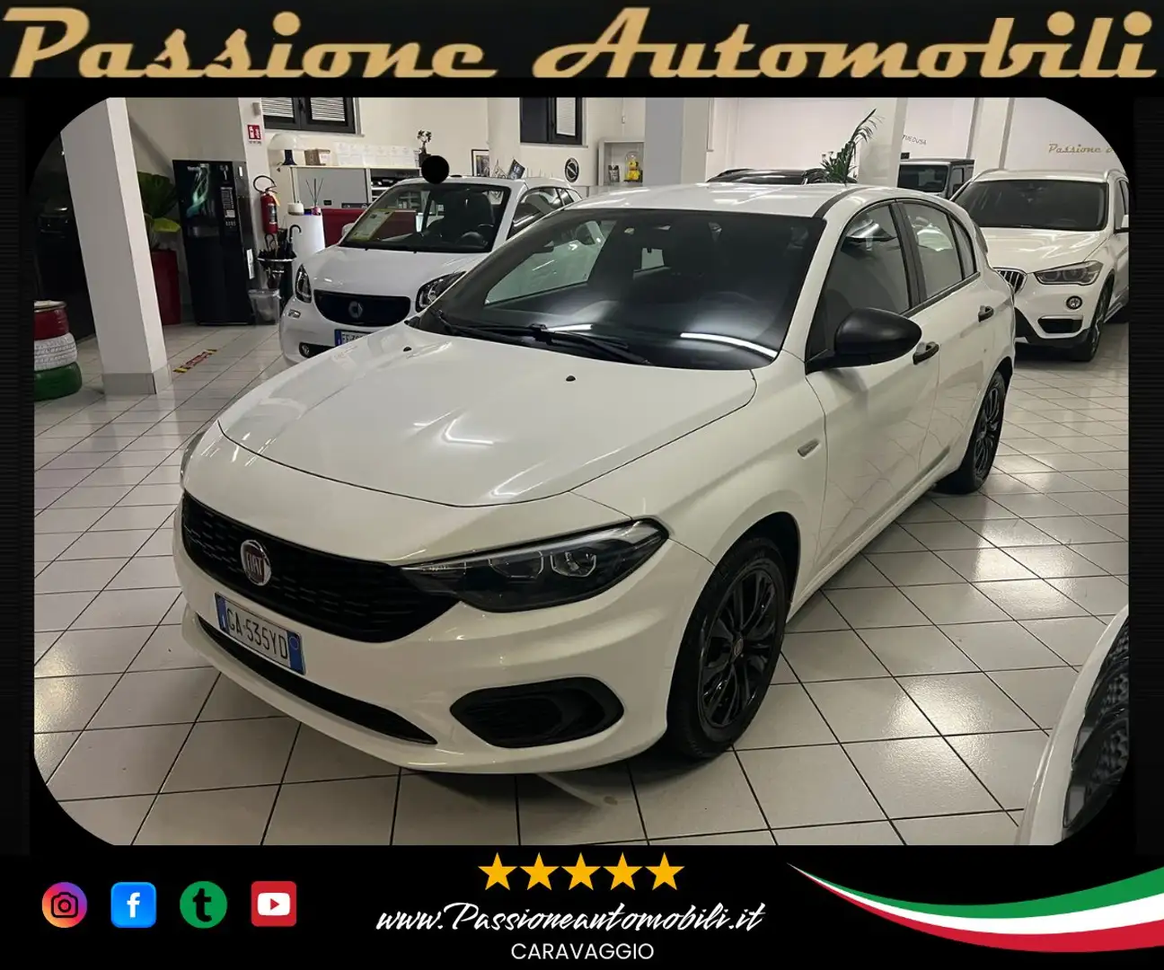 Fiat Tipo Tipo 5 porte II 5p 1.3 Mjet Street S EURO6D-TEMP Wit - 1