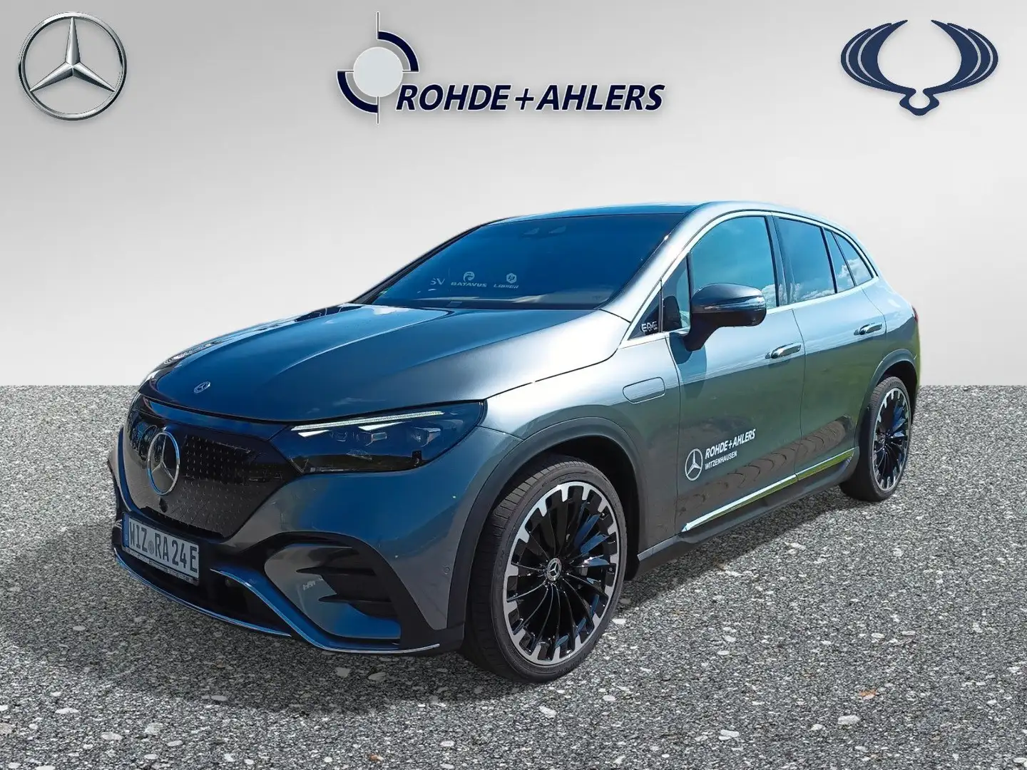 Mercedes-Benz EQE SUV EQE 500 SUV 4M+PANO+BURMESTER 3D+DISTRONIC PLUS+ Šedá - 1