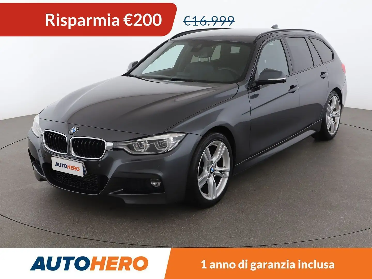BMW 318 318d Msport Grigio - 1
