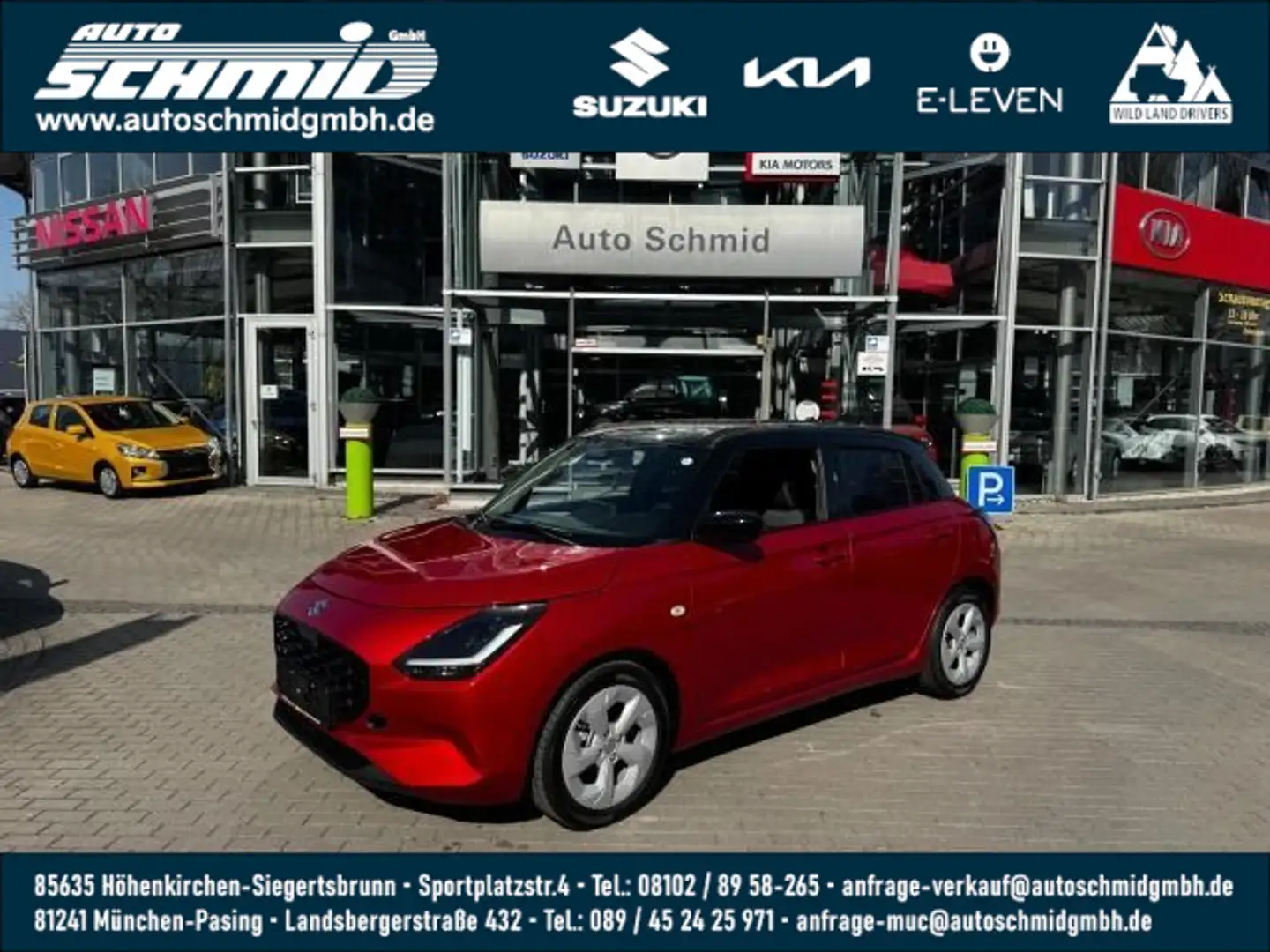 Suzuki Swift SWIFT 1.2 DUALJET HYBRID AUTOMATIK COMFORT Rot - 1