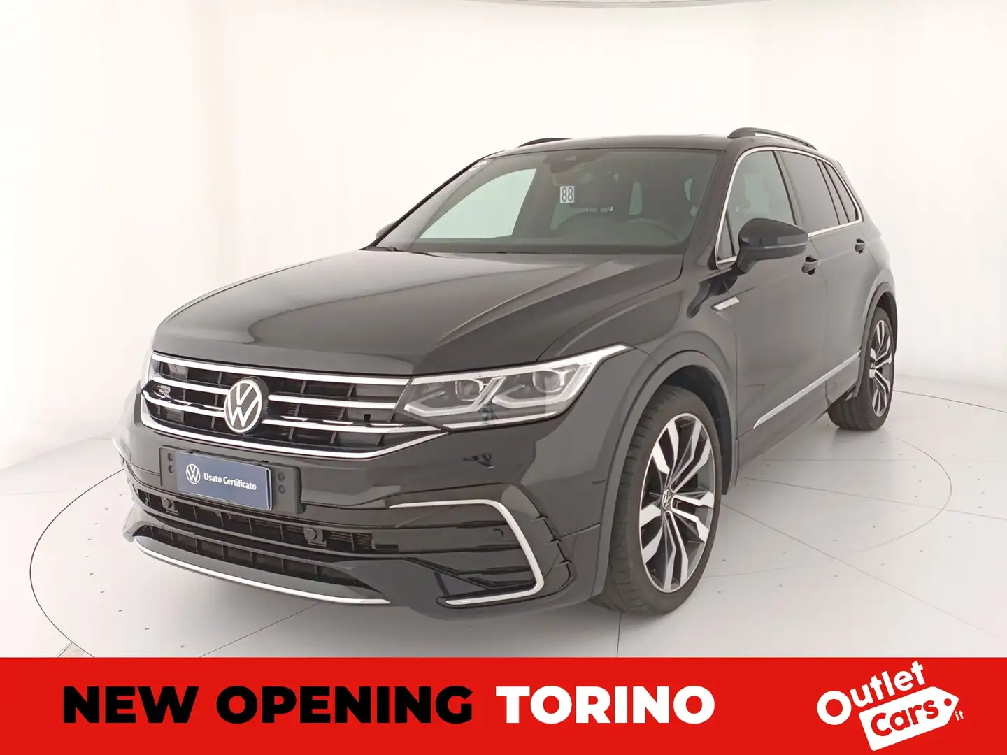 Volkswagen Tiguan 2.0 tdi r-line 150cv dsg Noir - 1