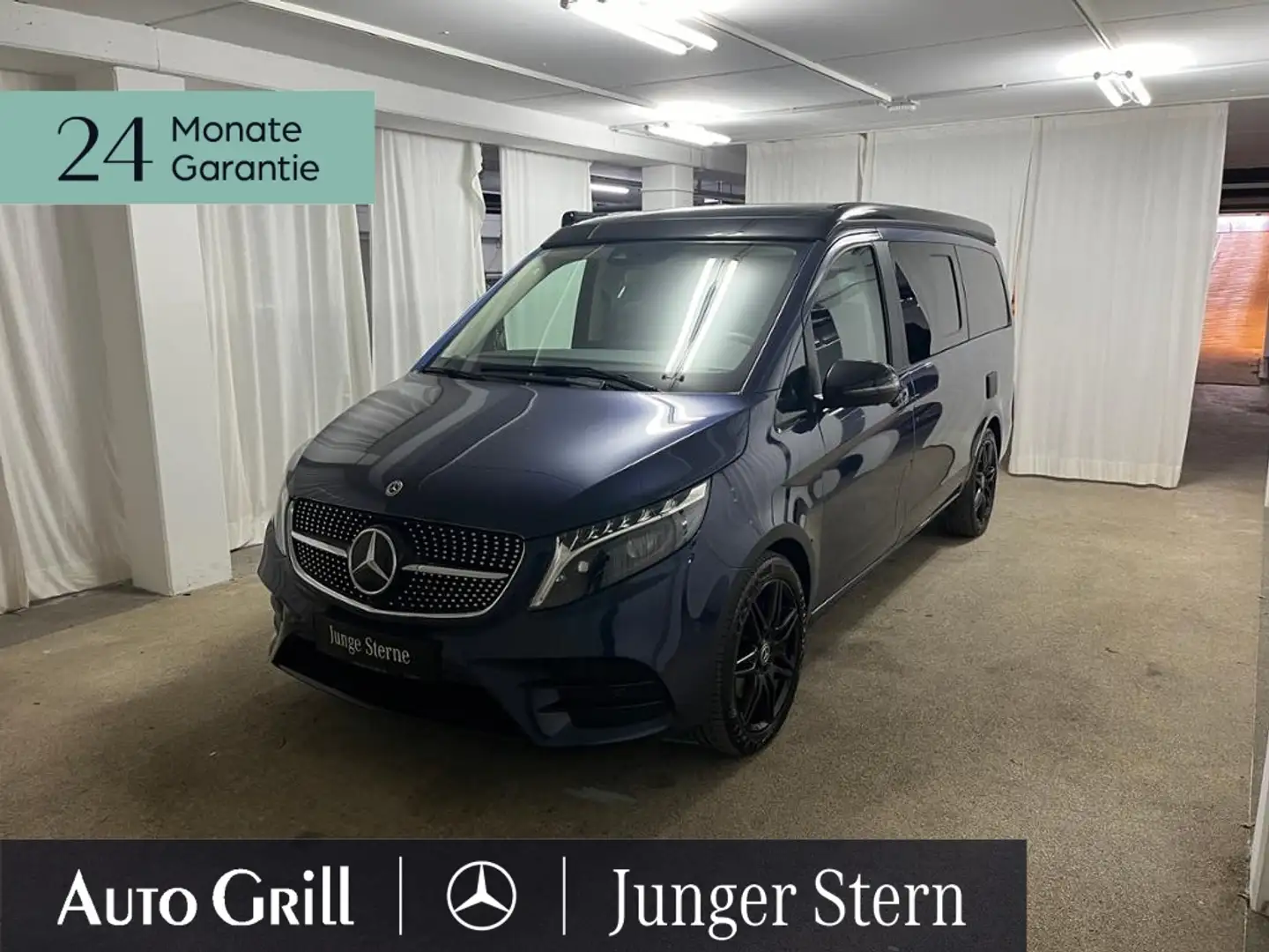Mercedes-Benz Marco Polo V 220d  AMG 3200km Küche AIRMATIC 360 Синій - 2