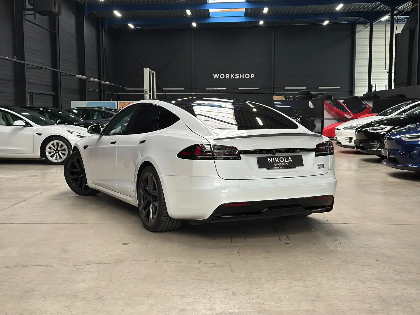 Tesla Model S PLAID - AP ACTIVE - FACELIFT - PPF FRONT Blanc - 2