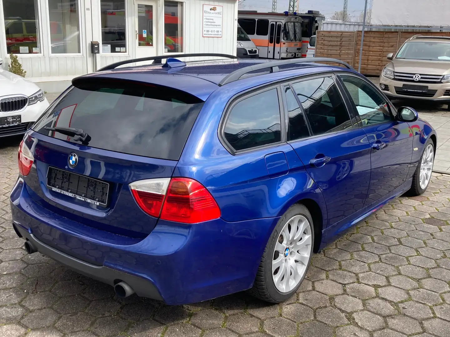 BMW 335 335i *LEDER*M-Sportpaket*TÜV NEU*unverbastelt* Blau - 2