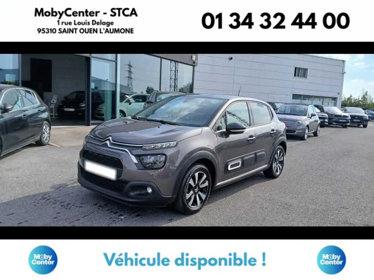 Citroen C3 1.2 PureTech 110ch S\u0026S MAX Gris - 1