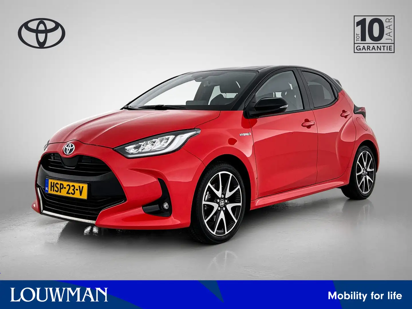 Toyota Yaris 1.5 Hybrid Launch Edition | Head-Up Display | Meta Rouge - 1