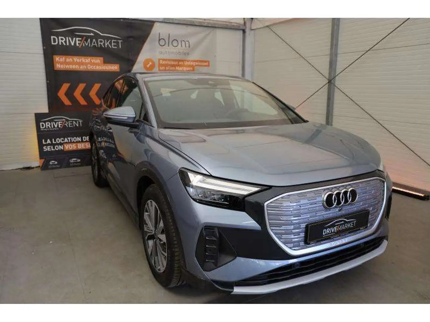 Audi Q4 e-tron Sportback Argent - 1