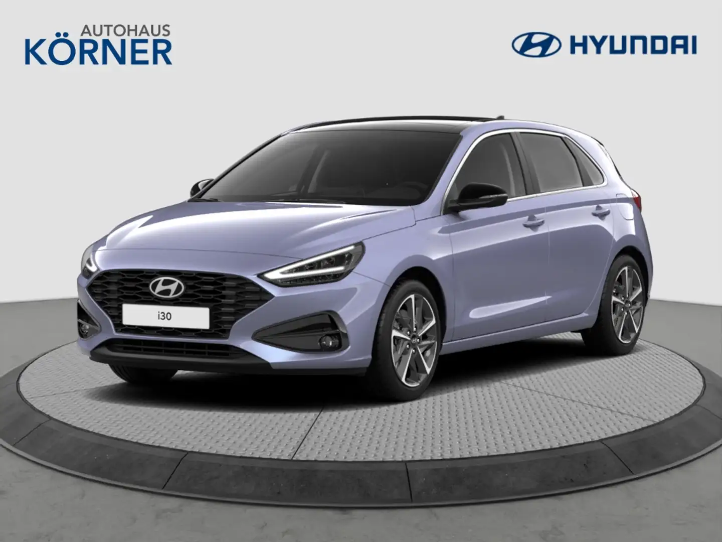 Hyundai i30 ADVANTAGE 1.0 T-GDI 7-DCT NAVI DIGITALES COCKPIT L Blau - 1