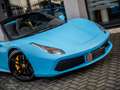 Ferrari 488 3.9 Spider HELE / Carbon / Blu Pozzi / Dealer main Bleu - thumbnail 2