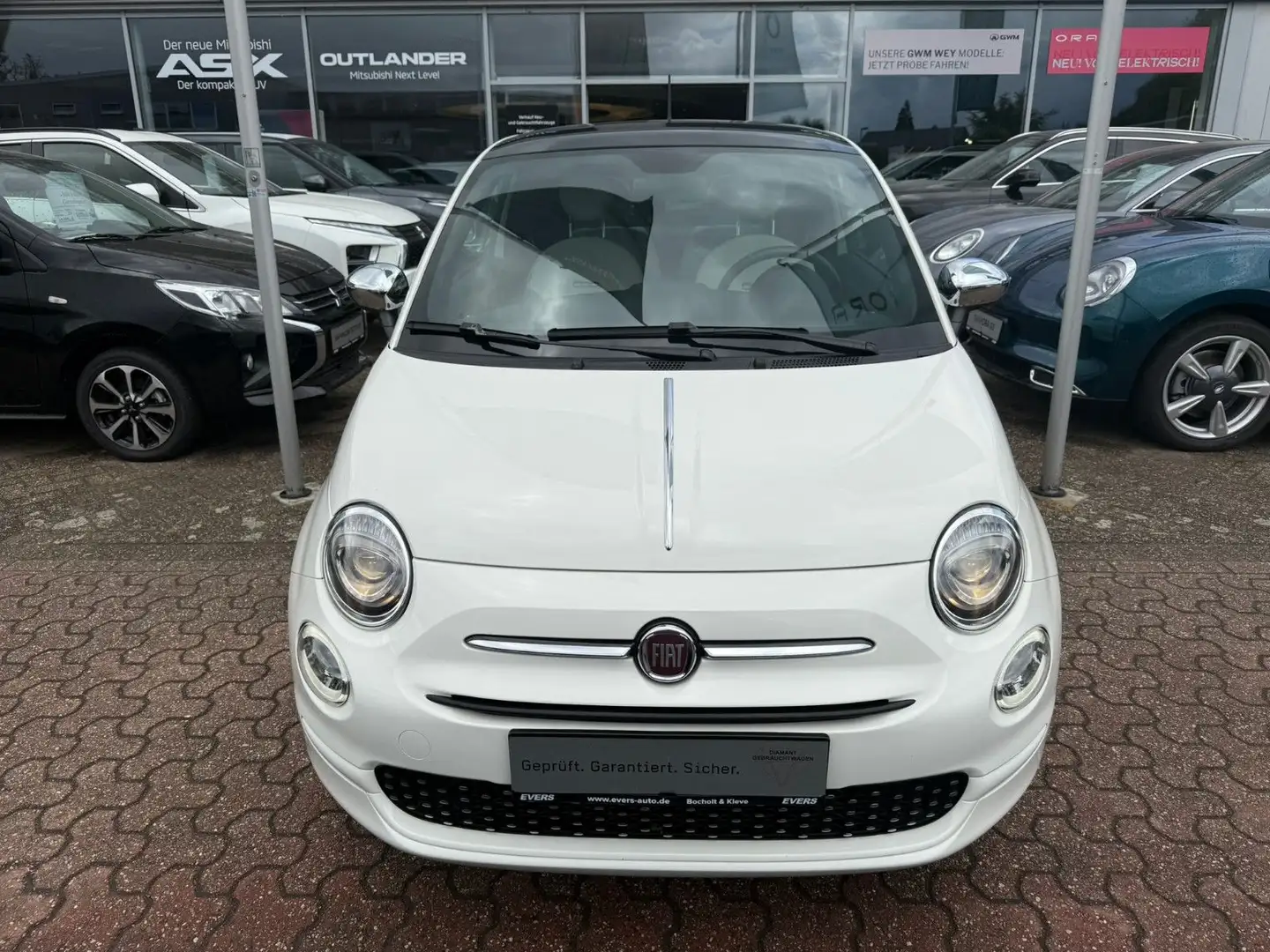 Fiat 500 1.0 Hybrid Dolcevita *DAB *Pano *Klima *GJR Weiß - 2