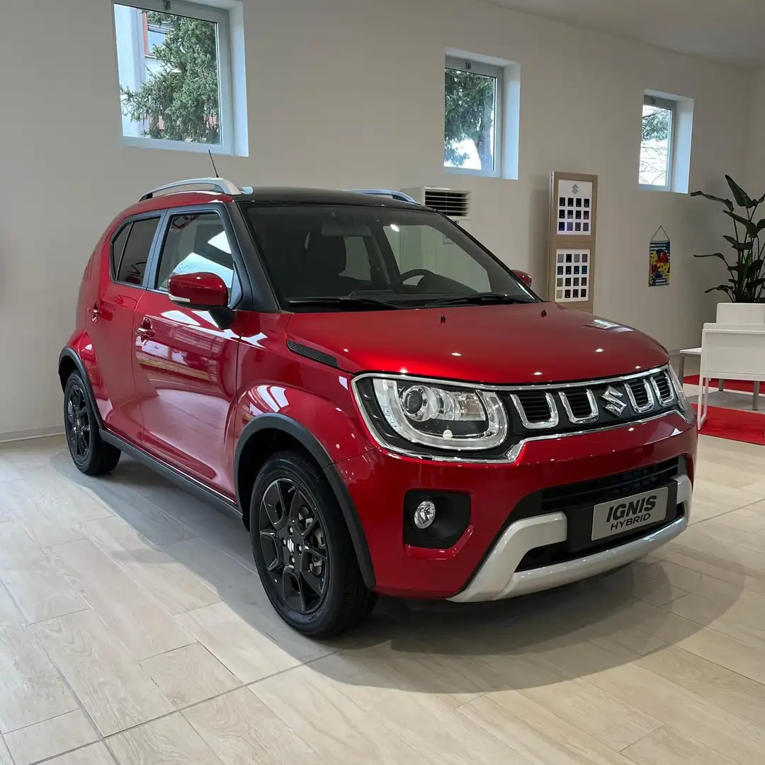 Suzuki Ignis 1.2 Hybrid Top Červená - 1