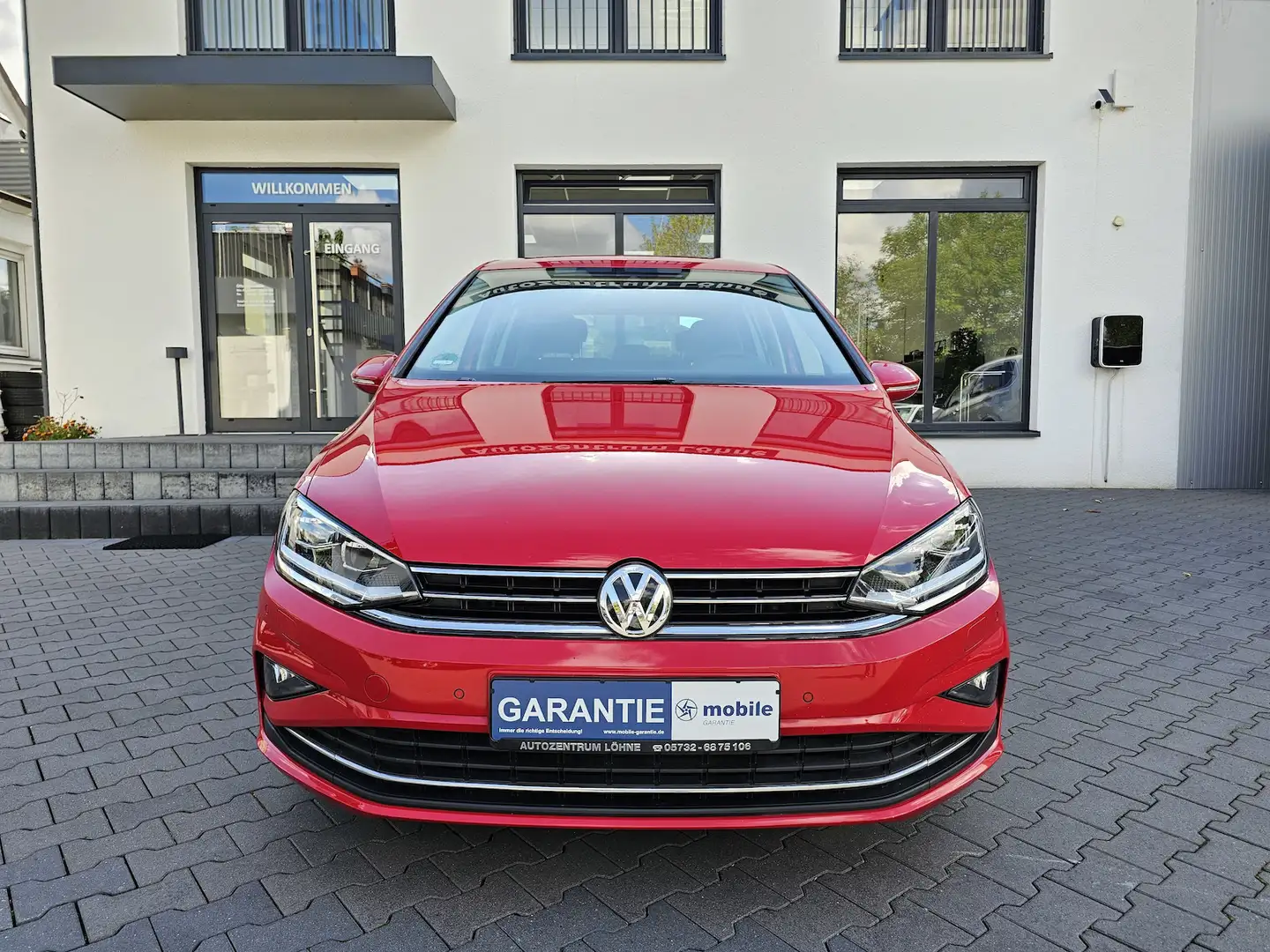 Volkswagen Golf Sportsvan 1.5 TSI Highline NAVI LED AHK ACC Rot - 2