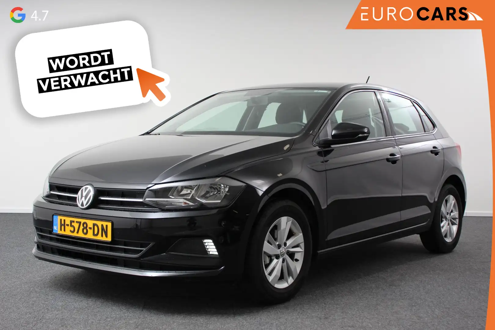 Volkswagen Polo 1.0 MPI Comfortline | DEMO ! | Navigatie | Apple C Zwart - 1
