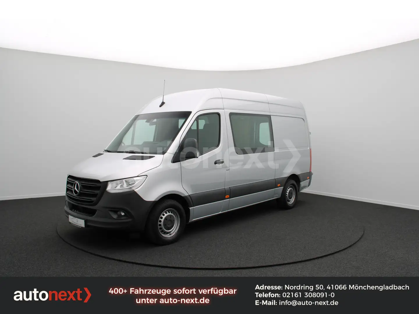 Mercedes-Benz Sprinter 316 Automatik AHK+ NAVI 6483 Argintiu - 1
