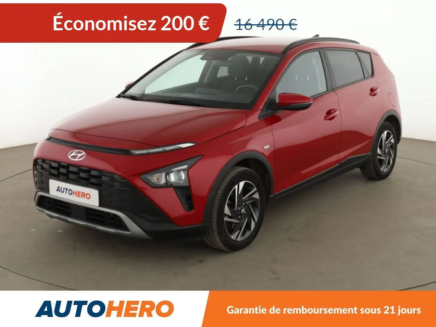 Hyundai BAYON 1.0 T-GDi Hybrid 48V Intuitive Rouge - 1