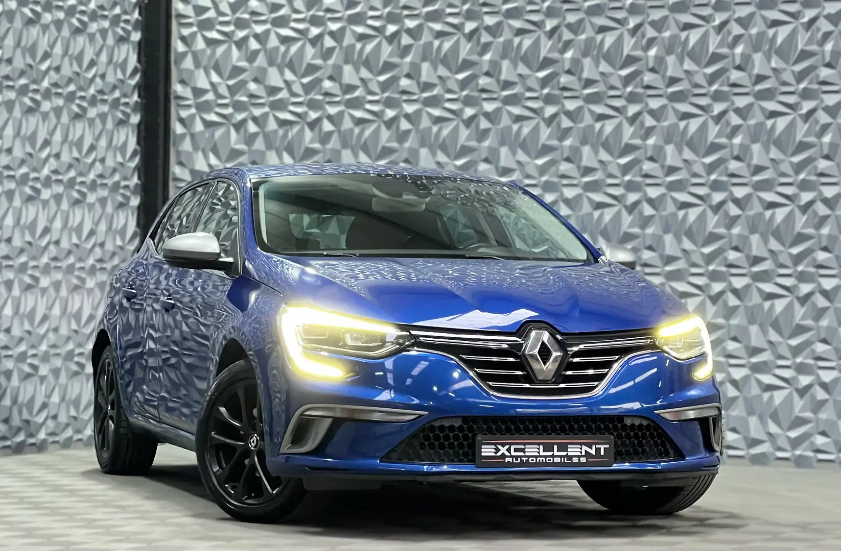 Renault Megane 1.2 TCe GT-Line/GPS/BLUETOOTH/GARANTIE 12 MOIS Blauw - 2