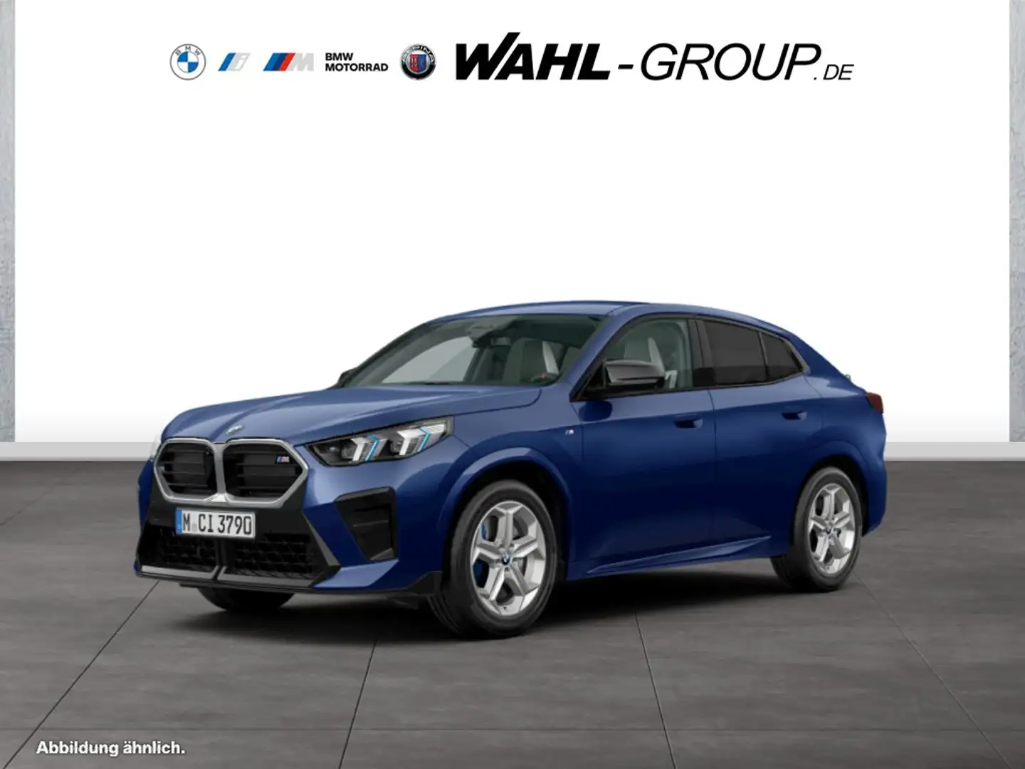 BMW X2 M 35i xDrive LC PROF ICONIC GLOW ALARM HUD DAB PARKA Blau - 1