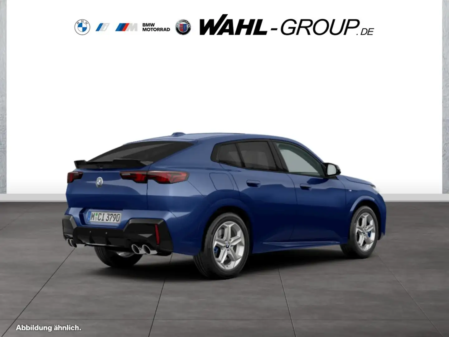 BMW X2 M 35i xDrive LC PROF ICONIC GLOW ALARM HUD DAB PARKA Blau - 2