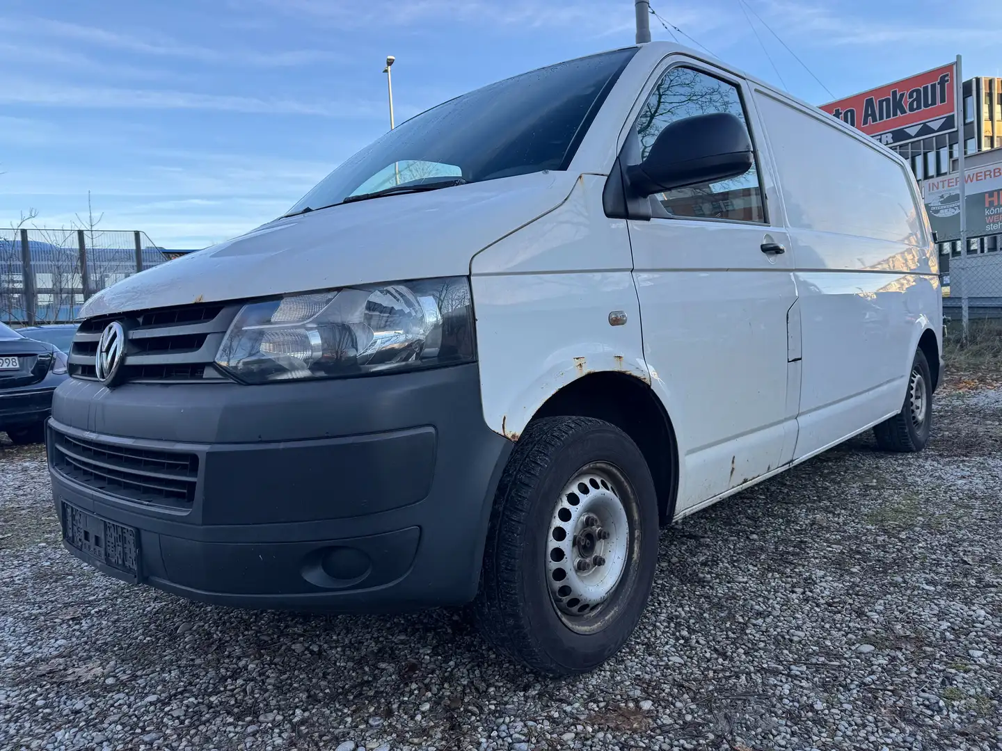 Volkswagen T5 Transporter Transporter 2.0TDI, T5, Kühltransporter, Klima Weiß - 1