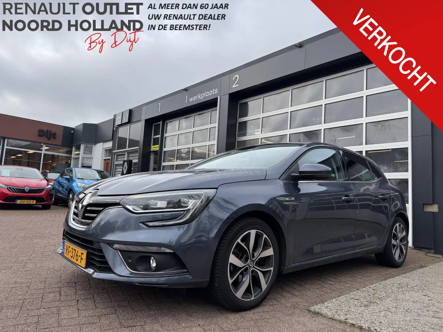 Renault Megane 1.2 TCe 130pk EDC Bose+Trekhaak!! Grigio - 1