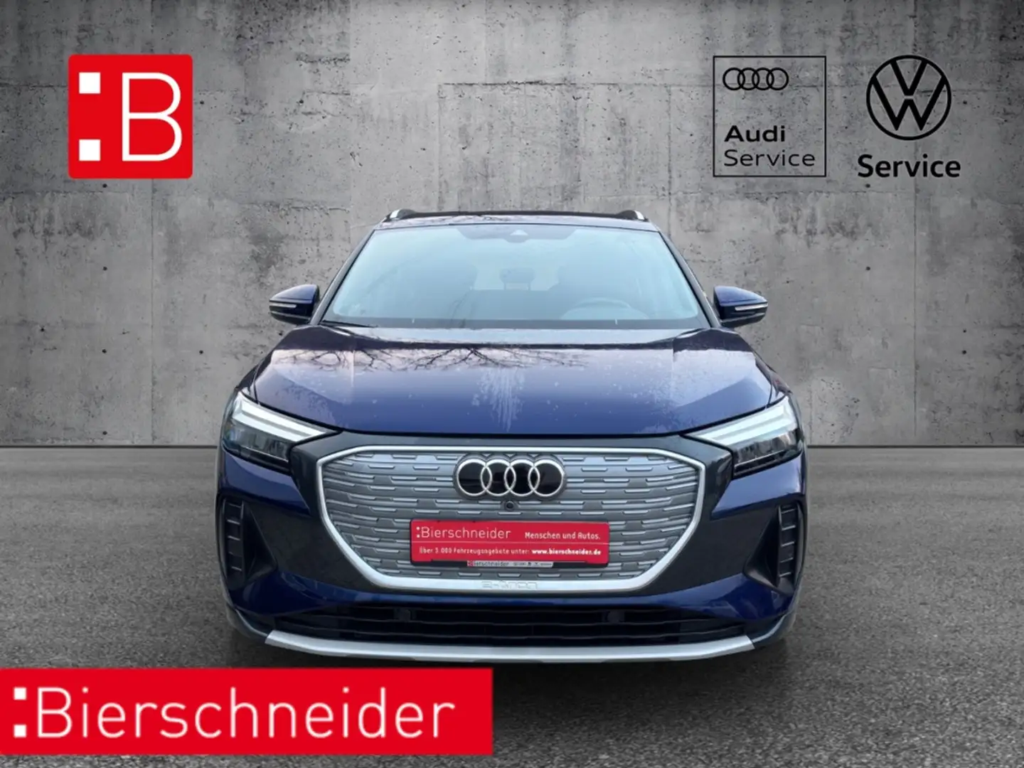 Audi Q4 e-tron 45 advanced LED 19 S-SITZE KAMERA ACC NAVI PDC CON Bleu - 2