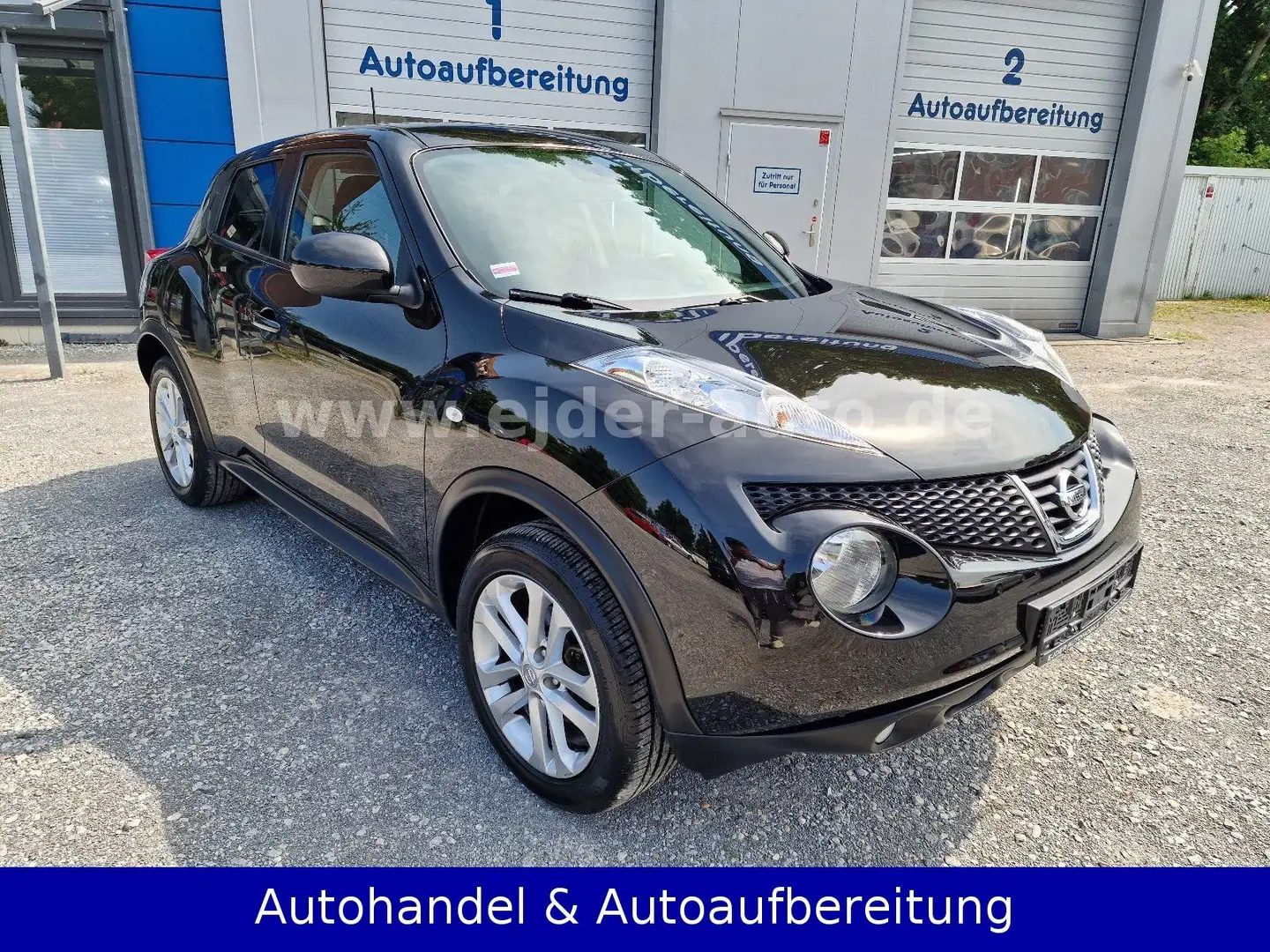 Nissan Juke 1.6 Acenta *1.HAND*8FACH-BEREIFT*KAMERA* Noir - 2