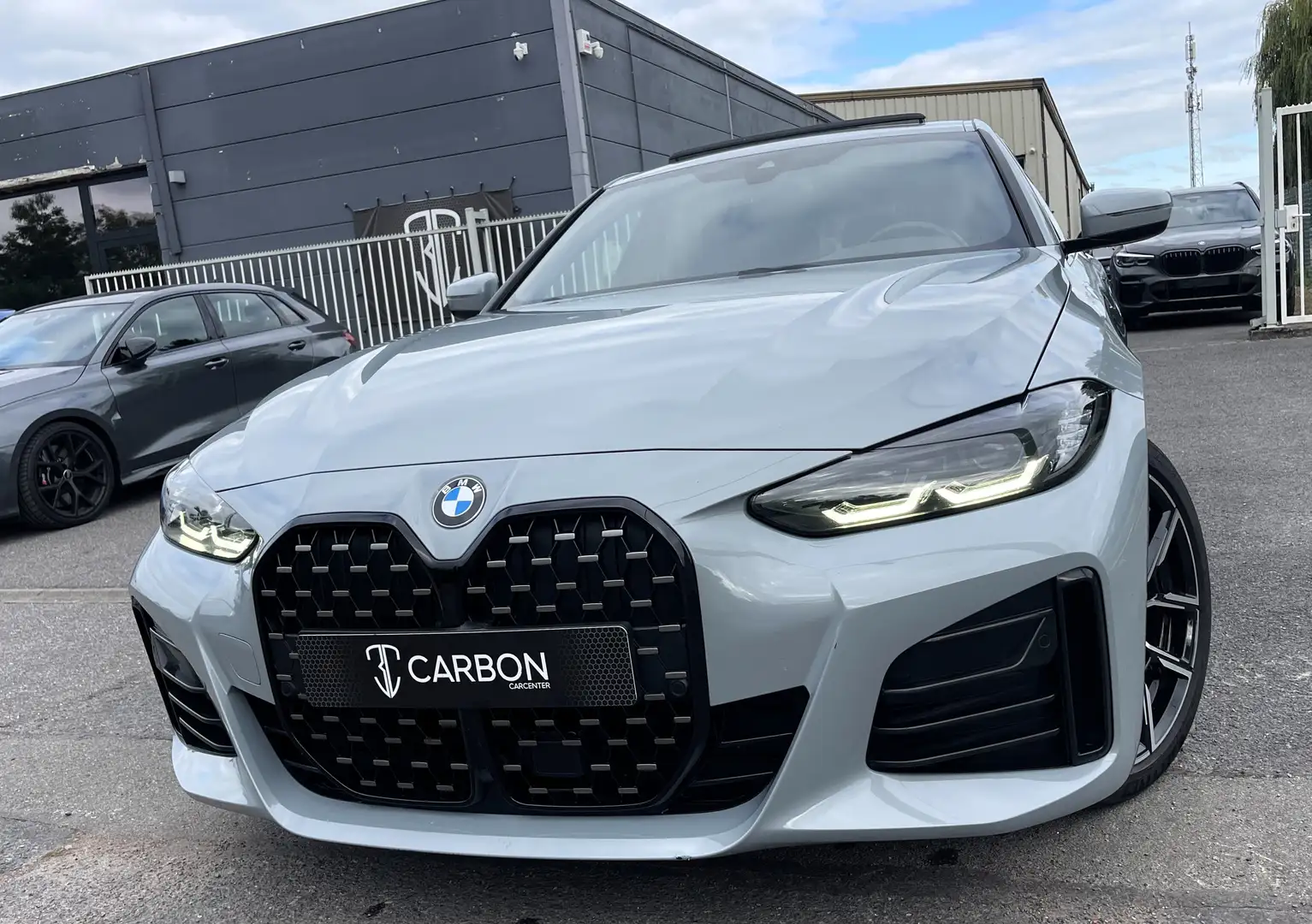 BMW 420 dAS Gran Coupe Pack M/PANO/SHADOW/CAMERA/COCKPIT Grijs - 1