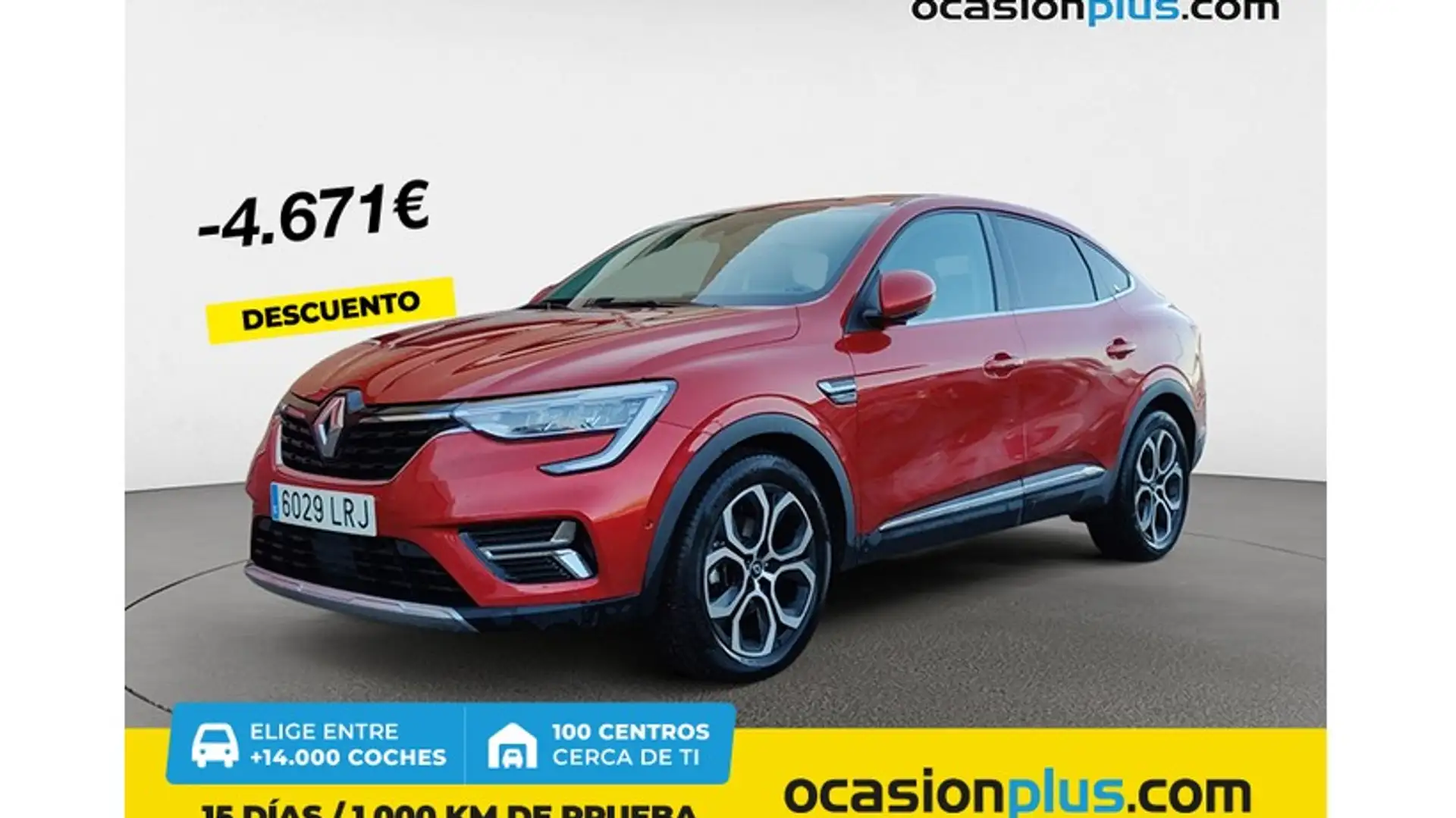 Renault Arkana 1.6 E-Tech Techno 105kW Rood - 1