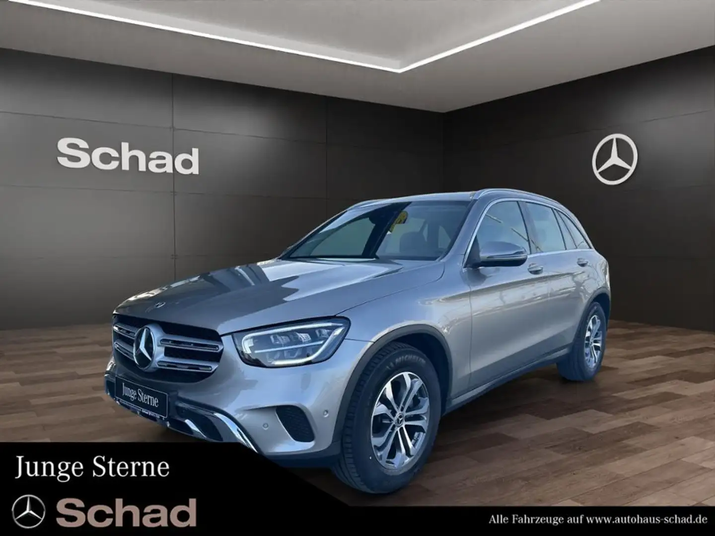 Mercedes-Benz GLC 220 d 4M MBUX AR+KAM+LED+AHK+ASSIST+CARPLAY+ Argento - 1