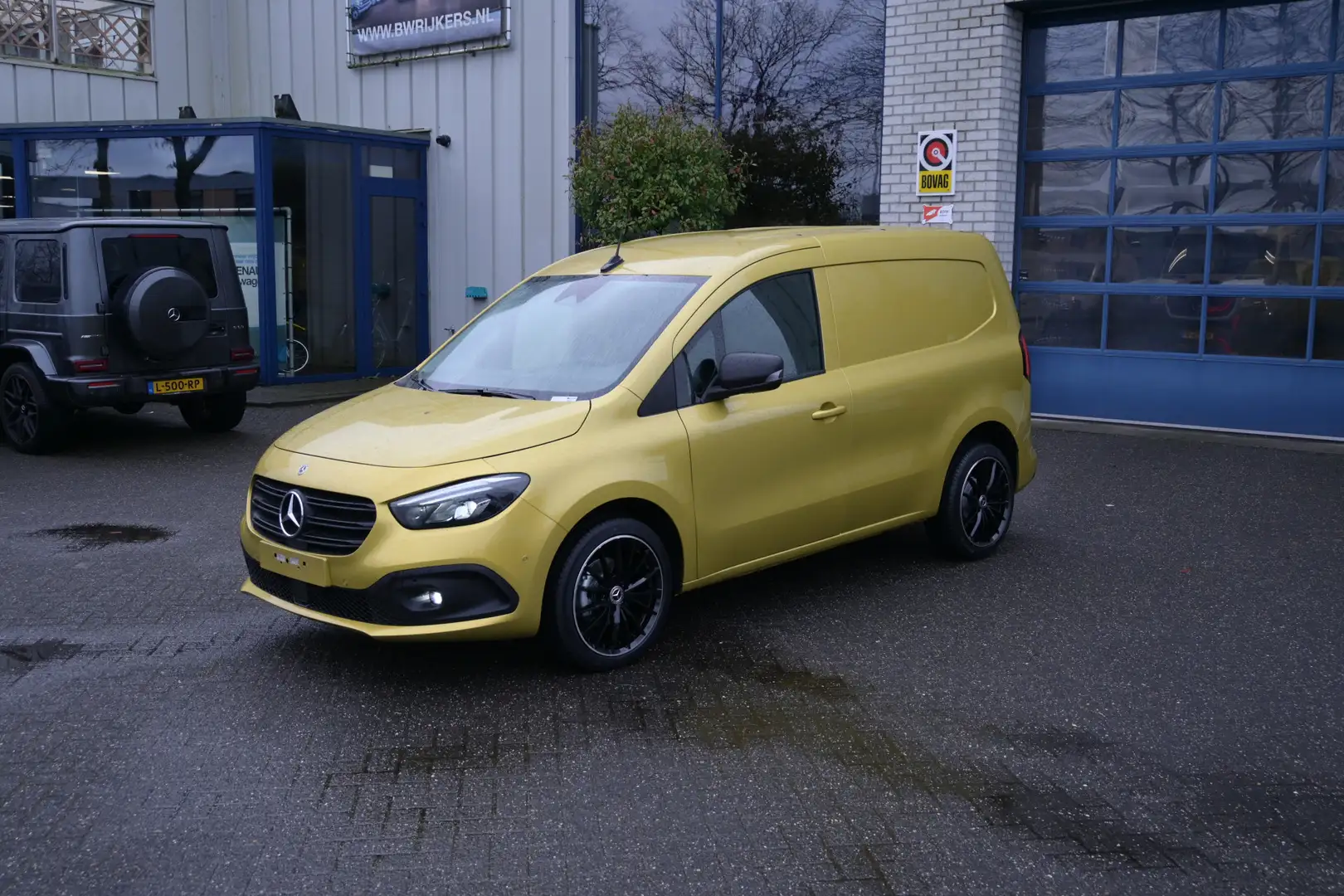 Mercedes-Benz Citan 112 CDI L1 Pro Led, MBUX met navigatie en camera, Żółty - 1